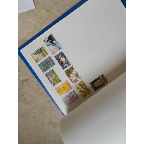 96 - Binder of mainly used stamps with an approx vendor stocklist