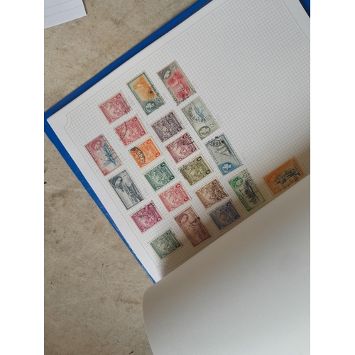 96 - Binder of mainly used stamps with an approx vendor stocklist