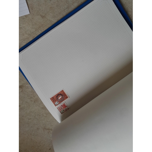 96 - Binder of mainly used stamps with an approx vendor stocklist