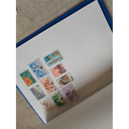 96 - Binder of mainly used stamps with an approx vendor stocklist