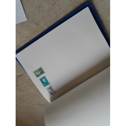 96 - Binder of mainly used stamps with an approx vendor stocklist