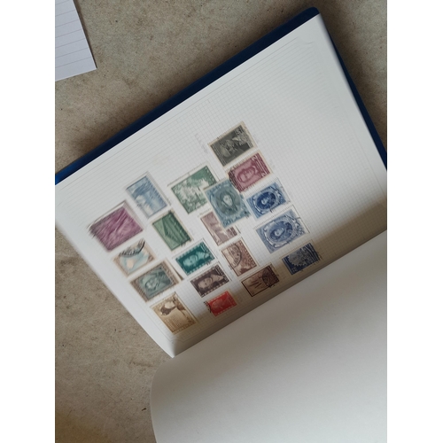 96 - Binder of mainly used stamps with an approx vendor stocklist