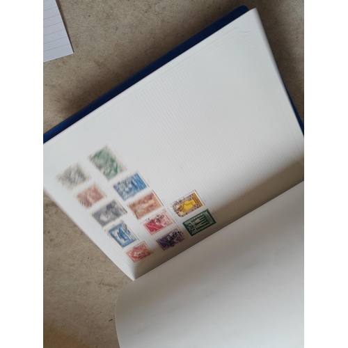 96 - Binder of mainly used stamps with an approx vendor stocklist