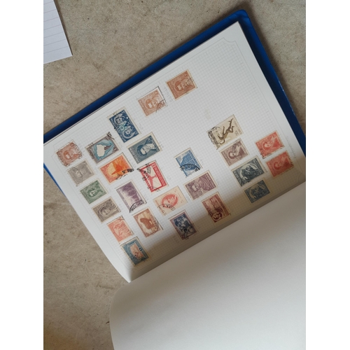 96 - Binder of mainly used stamps with an approx vendor stocklist
