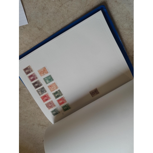 96 - Binder of mainly used stamps with an approx vendor stocklist