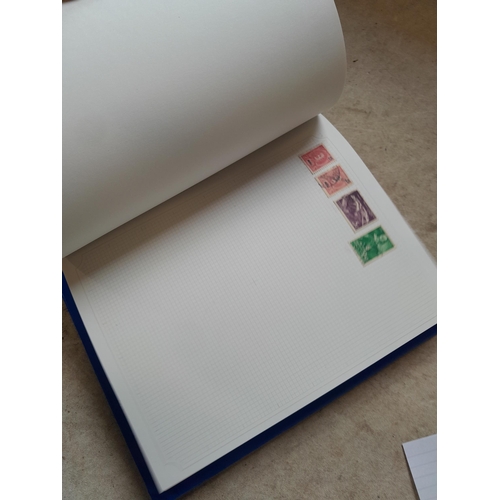 96 - Binder of mainly used stamps with an approx vendor stocklist