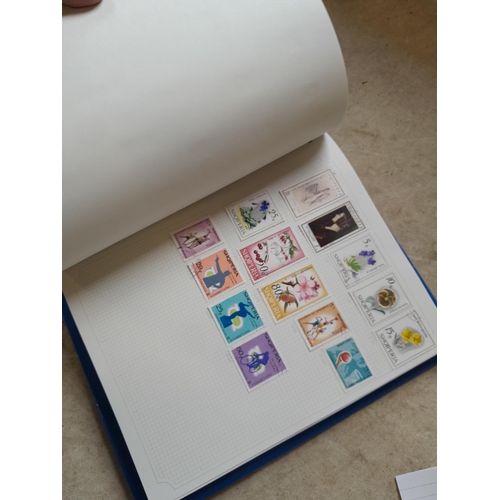 96 - Binder of mainly used stamps with an approx vendor stocklist