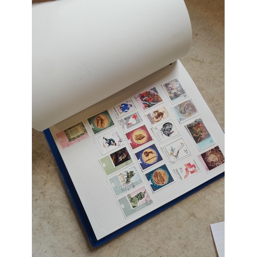 96 - Binder of mainly used stamps with an approx vendor stocklist