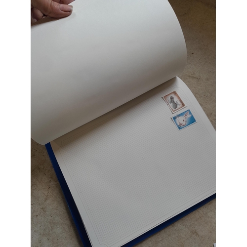 96 - Binder of mainly used stamps with an approx vendor stocklist