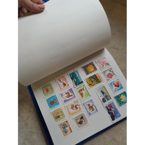 96 - Binder of mainly used stamps with an approx vendor stocklist