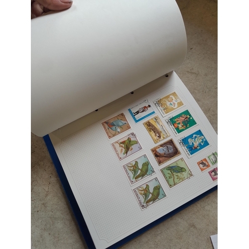 96 - Binder of mainly used stamps with an approx vendor stocklist