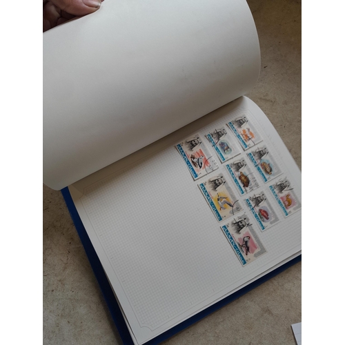 96 - Binder of mainly used stamps with an approx vendor stocklist