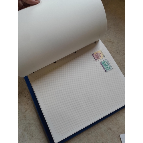 96 - Binder of mainly used stamps with an approx vendor stocklist