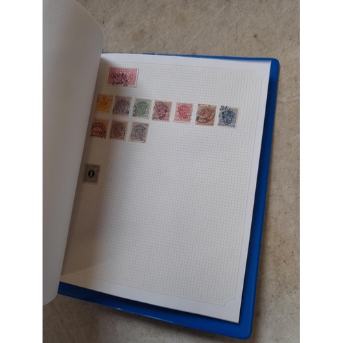 99 - Binder of mainly used stamps with an approx vendor stocklist