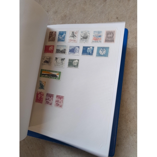 99 - Binder of mainly used stamps with an approx vendor stocklist