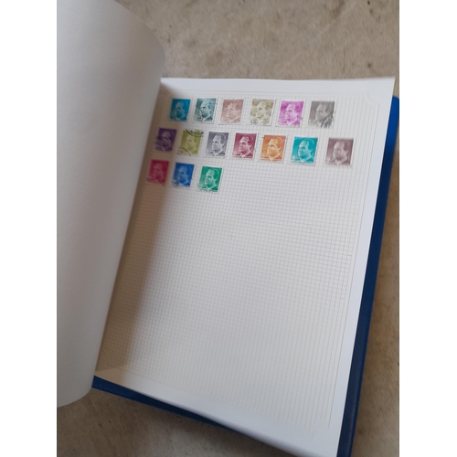 99 - Binder of mainly used stamps with an approx vendor stocklist