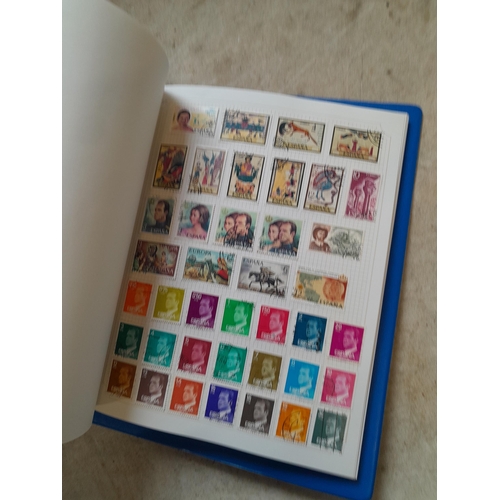 99 - Binder of mainly used stamps with an approx vendor stocklist