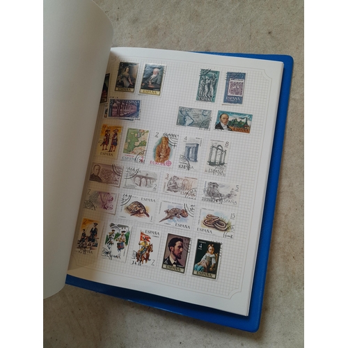 99 - Binder of mainly used stamps with an approx vendor stocklist