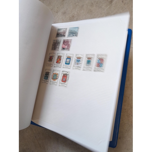 99 - Binder of mainly used stamps with an approx vendor stocklist