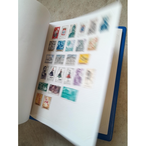 99 - Binder of mainly used stamps with an approx vendor stocklist