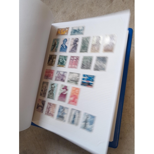 99 - Binder of mainly used stamps with an approx vendor stocklist