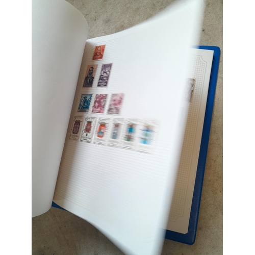 99 - Binder of mainly used stamps with an approx vendor stocklist