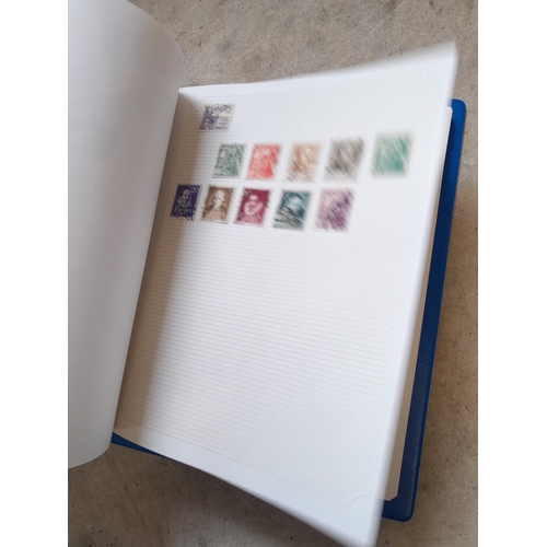 99 - Binder of mainly used stamps with an approx vendor stocklist