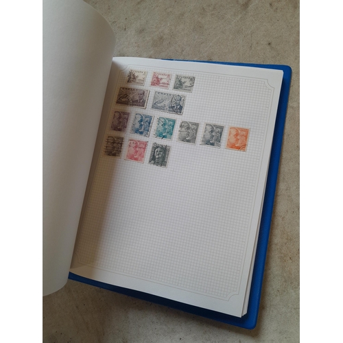 99 - Binder of mainly used stamps with an approx vendor stocklist