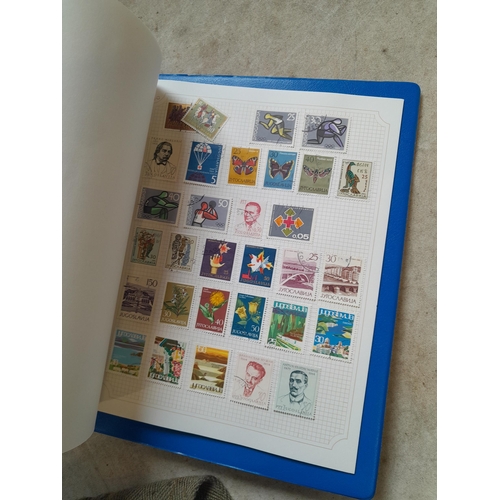 99 - Binder of mainly used stamps with an approx vendor stocklist