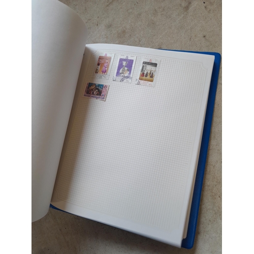 99 - Binder of mainly used stamps with an approx vendor stocklist