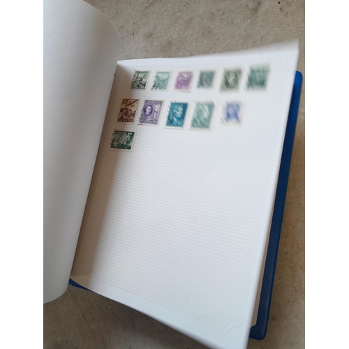 99 - Binder of mainly used stamps with an approx vendor stocklist