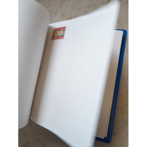 99 - Binder of mainly used stamps with an approx vendor stocklist