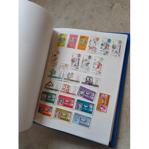 99 - Binder of mainly used stamps with an approx vendor stocklist