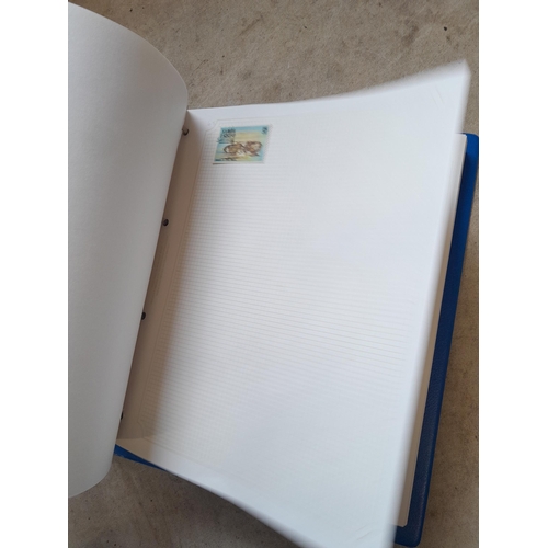 99 - Binder of mainly used stamps with an approx vendor stocklist