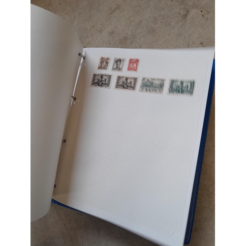 99 - Binder of mainly used stamps with an approx vendor stocklist