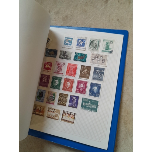 99 - Binder of mainly used stamps with an approx vendor stocklist