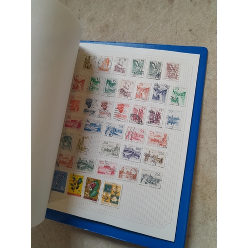 99 - Binder of mainly used stamps with an approx vendor stocklist