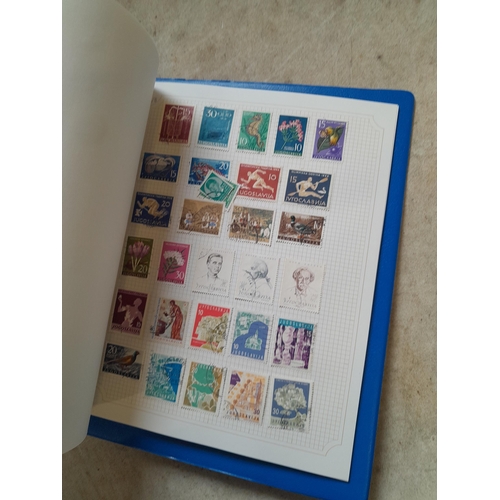99 - Binder of mainly used stamps with an approx vendor stocklist