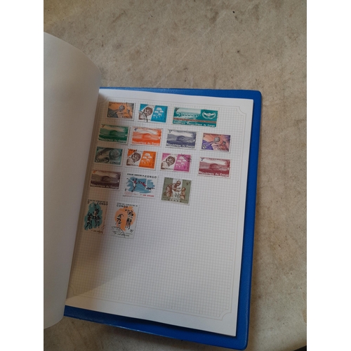 100 - Binder of mainly used stamps with an approx vendor stocklist