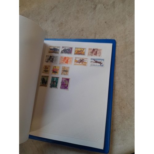 100 - Binder of mainly used stamps with an approx vendor stocklist