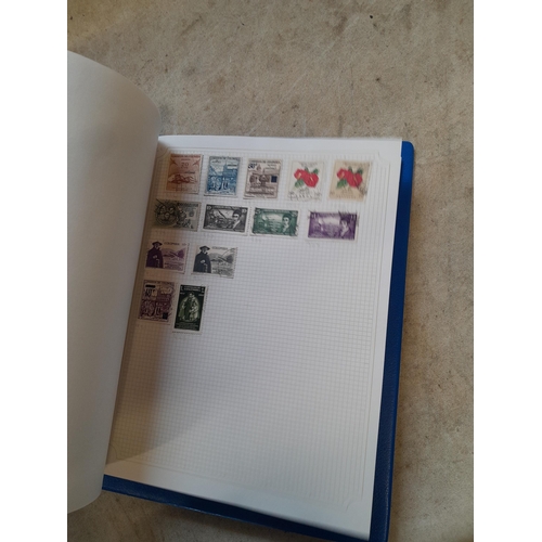 100 - Binder of mainly used stamps with an approx vendor stocklist