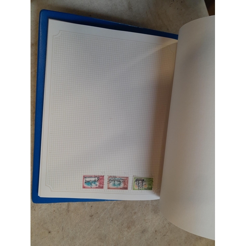 100 - Binder of mainly used stamps with an approx vendor stocklist