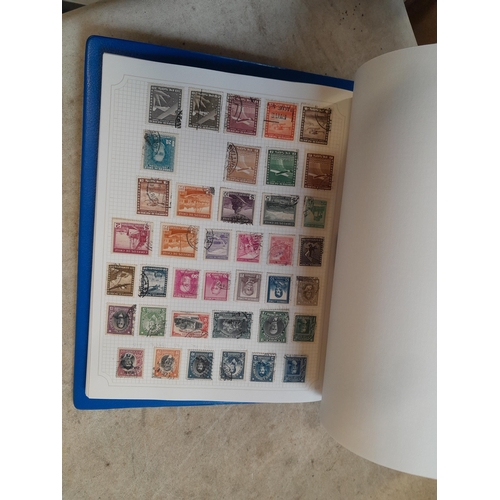 100 - Binder of mainly used stamps with an approx vendor stocklist