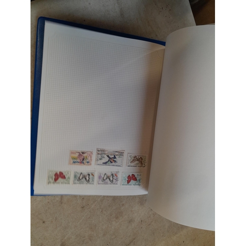 100 - Binder of mainly used stamps with an approx vendor stocklist