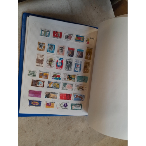 100 - Binder of mainly used stamps with an approx vendor stocklist