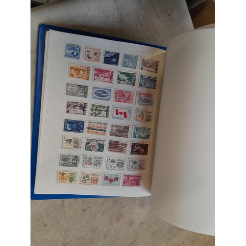 100 - Binder of mainly used stamps with an approx vendor stocklist