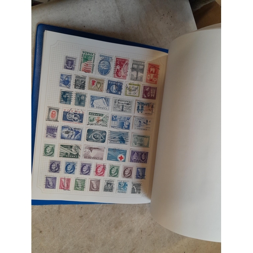 100 - Binder of mainly used stamps with an approx vendor stocklist