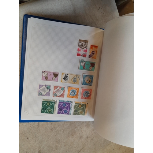 100 - Binder of mainly used stamps with an approx vendor stocklist