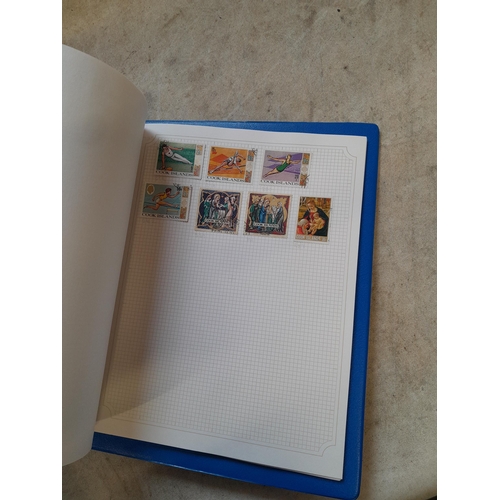 100 - Binder of mainly used stamps with an approx vendor stocklist