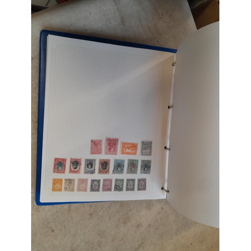 100 - Binder of mainly used stamps with an approx vendor stocklist